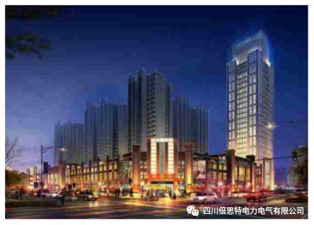 大邑金融中心配电工程项目图片